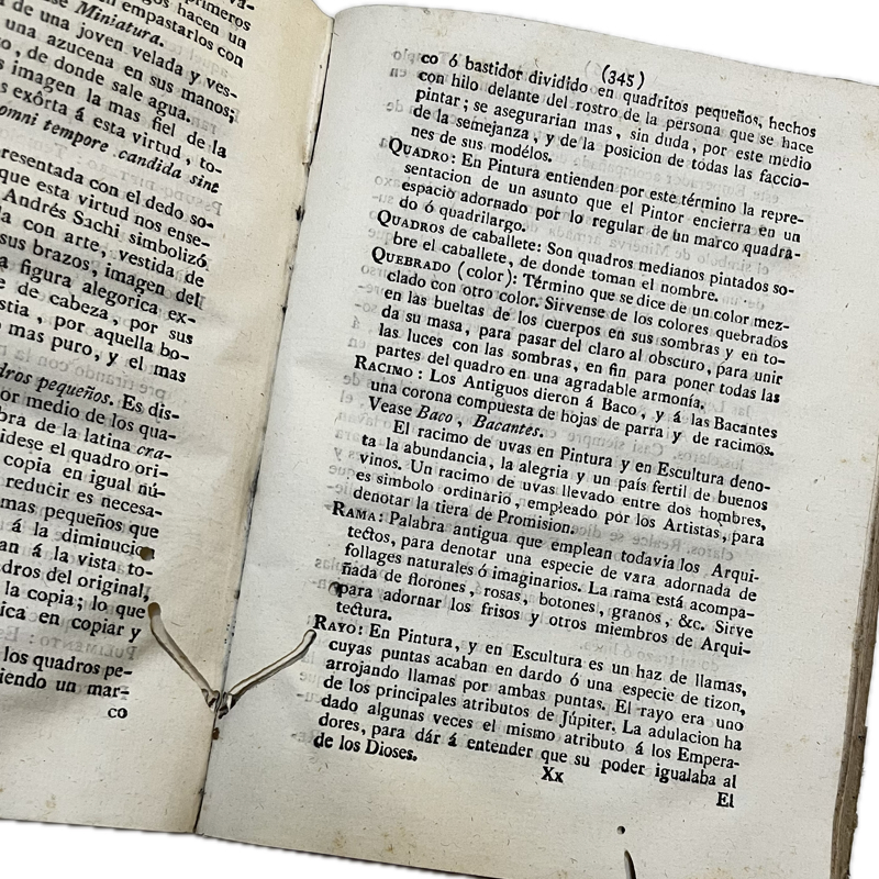 1788 | MARTINEZ, Francisco. "Introducción al conocimiento de las Bellas Artes, ó Diccionario manual de Pintura, Escultura, Arquitectura, Grabado, &c.." - Imagen 4
