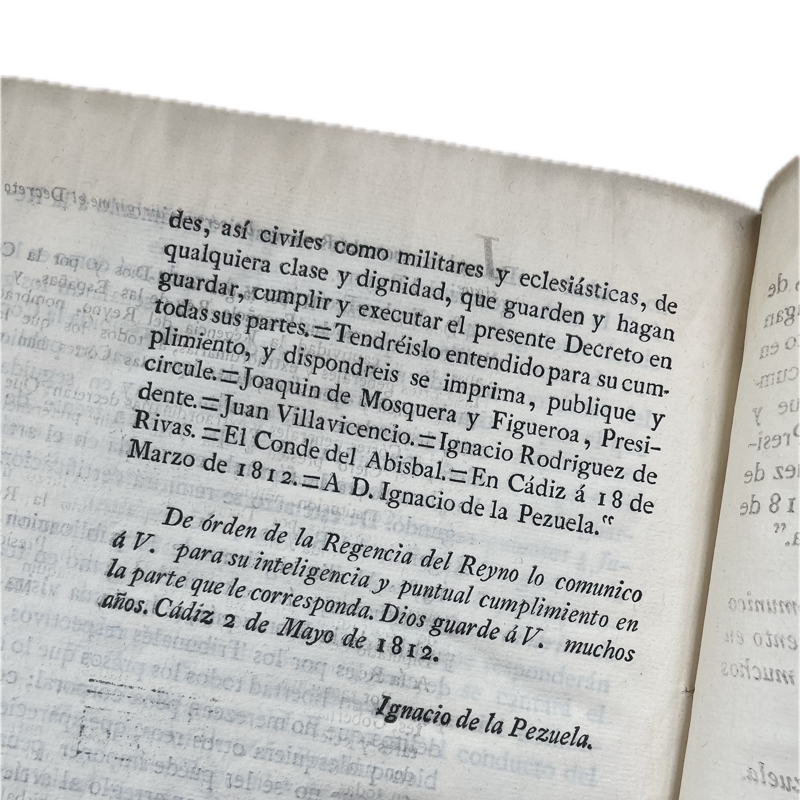 1812. "Constitución Política de la Monarquía Española" - Image 8