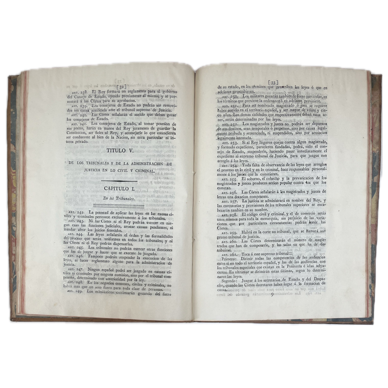 1812. "Constitución Política de la Monarquía Española" - Image 9