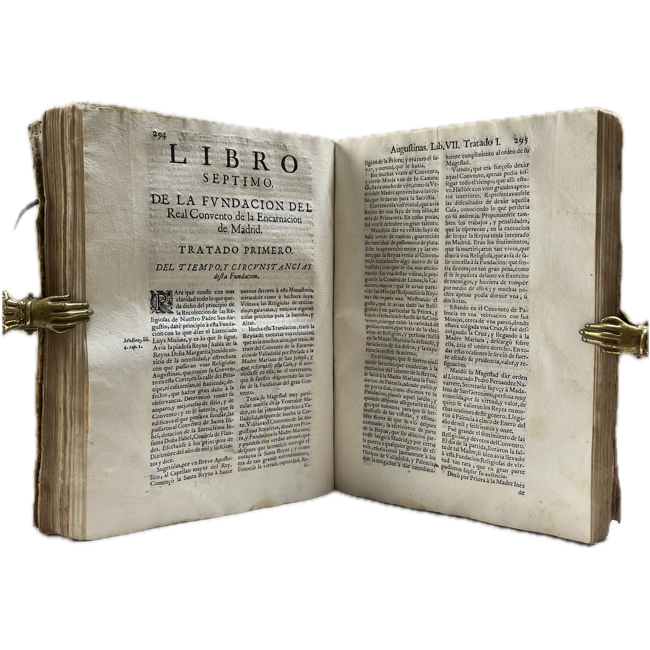 1690. VILLERINO, Alonso. "Esclarecido Solar de las religiosas recoletas de nuestro Padre San Agustín y vidas de las insignes hijas de sus conventos" - Image 6
