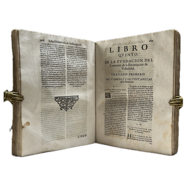 1690. VILLERINO, Alonso. "Esclarecido Solar de las religiosas recoletas de nuestro Padre San Agustín y vidas de las insignes hijas de sus conventos" - Image 5