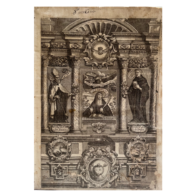 1690. VILLERINO, Alonso. "Esclarecido Solar de las religiosas recoletas de nuestro Padre San Agustín y vidas de las insignes hijas de sus conventos" - Image 3