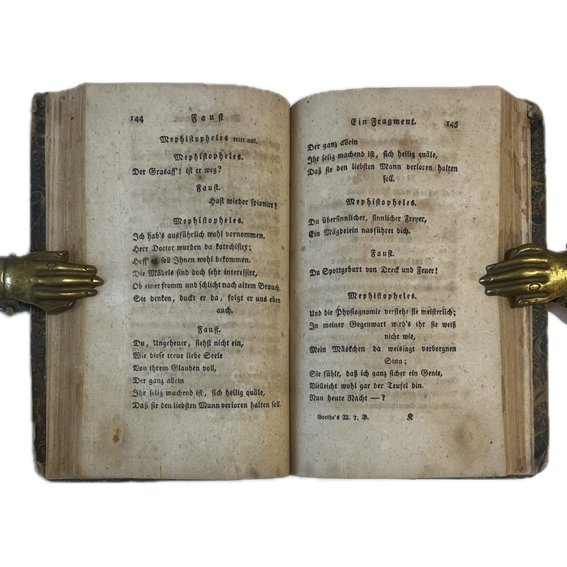 1790. GŒTHE, Johann Wolfang von. "Faust. Ein Fragment" - Imagen 3
