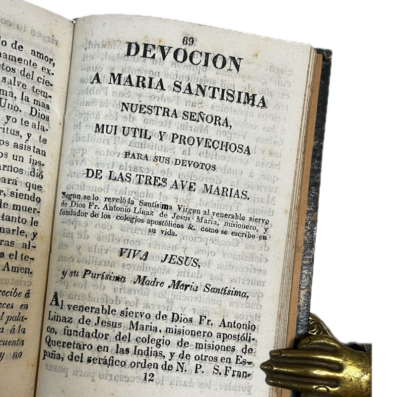 1823. BEZERRA TANCO, Luis. "Felicidad de México en el Principio y Milagroso Origen que Tuvo el Santuario de la Virgen María N. Señora de Guadalupe..." - Imagen 6