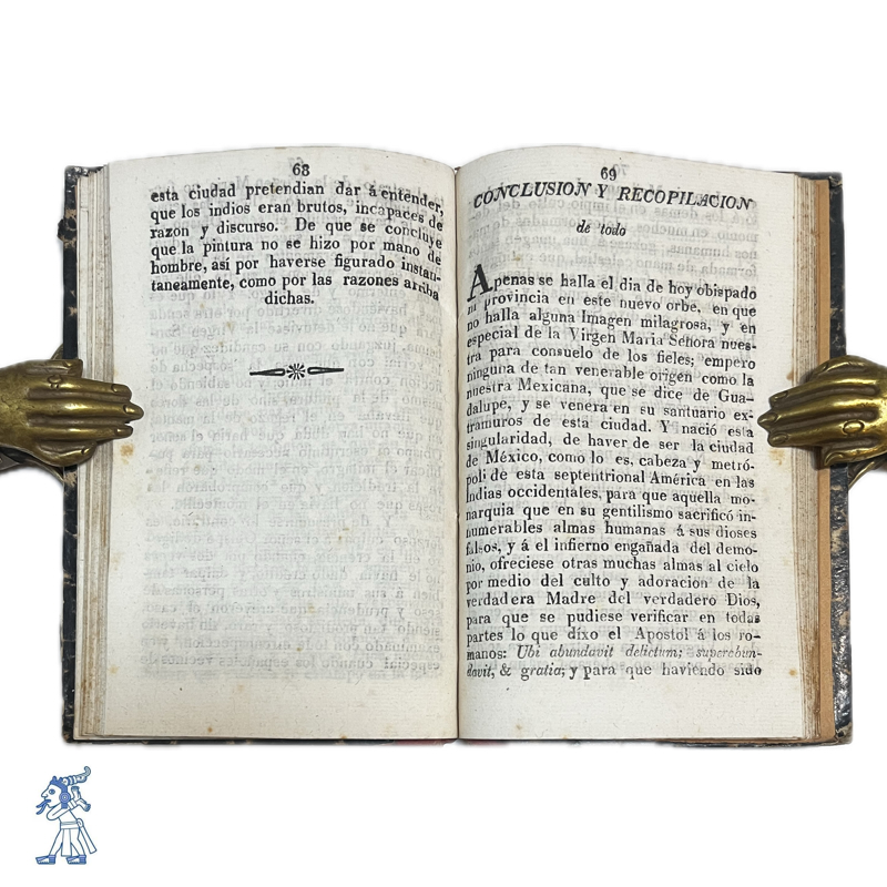 1823. BEZERRA TANCO, Luis. "Felicidad de México en el Principio y Milagroso Origen que Tuvo el Santuario de la Virgen María N. Señora de Guadalupe..." - Imagen 5