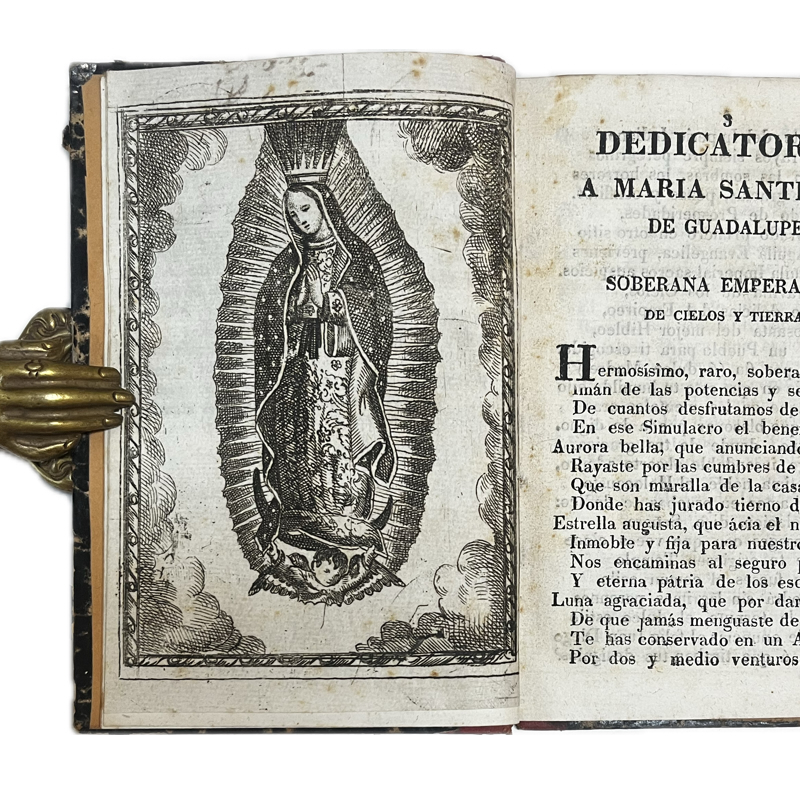 1823. BEZERRA TANCO, Luis. "Felicidad de México en el Principio y Milagroso Origen que Tuvo el Santuario de la Virgen María N. Señora de Guadalupe..." - Imagen 4