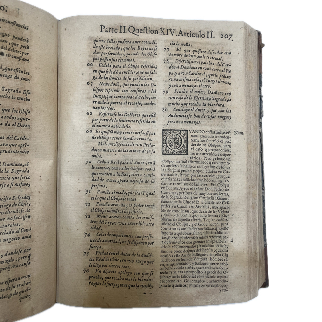 1657. VILLARROEL, Gaspar de. "Gobierno eclesiástico-pacífico y unión de los dos cuchillos, pontificio y regio". Segunda parte - Image 3