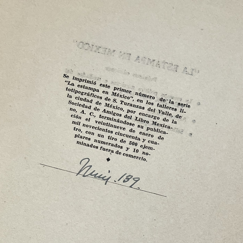 1954. "Juan Pablos: impresor del siglo XVI" - Image 4