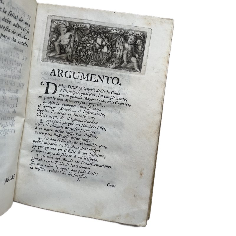 1752-53. RIBADENEYRA Y BARRIENTOS, Antonio Joaquín. “El Passatiempo” - Image 4