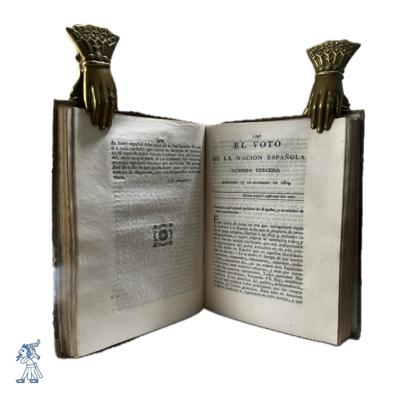 1809 - 1810 | "Recopilación de periódicos políticos españoles reimpresos en México" - Imagen 5