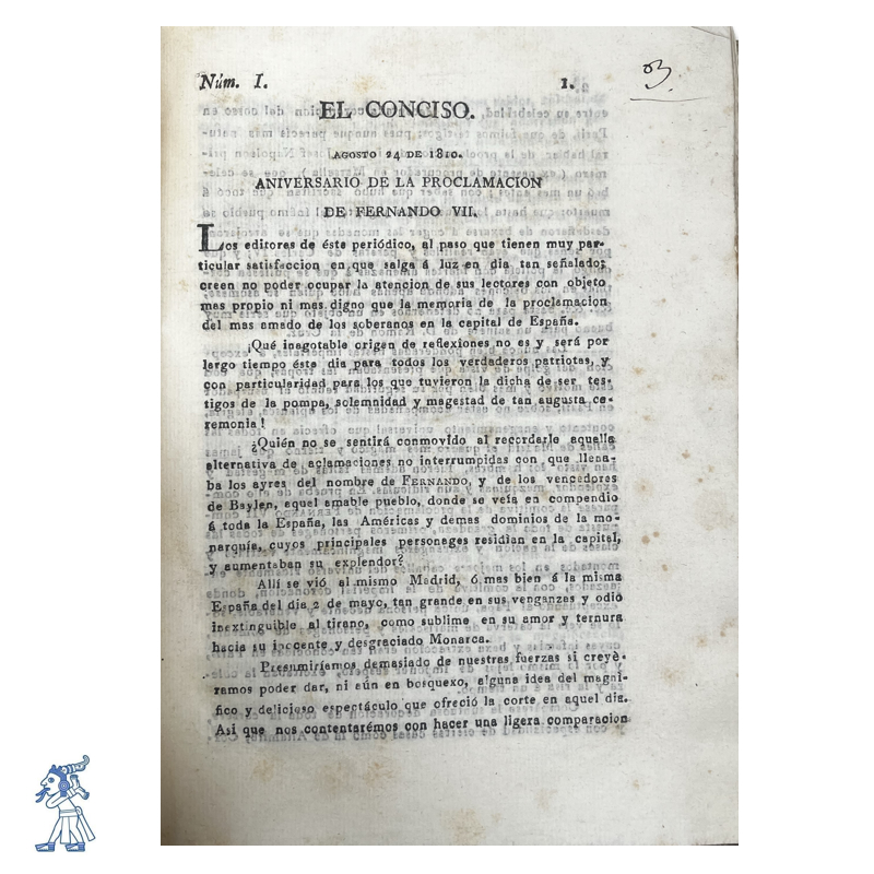 1809 - 1810 | "Recopilación de periódicos políticos españoles reimpresos en México" - Imagen 4