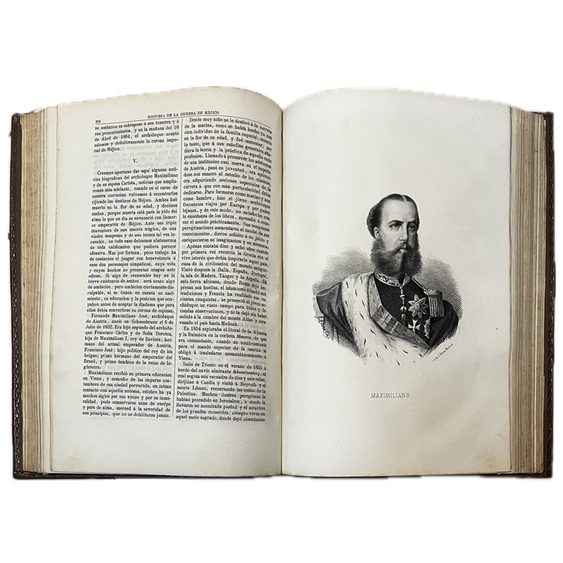 1867 | PRUNEDA, Pedro. "Historia de la Guerra de Méjico, desde 1861 a 1867..." - Imagen 7