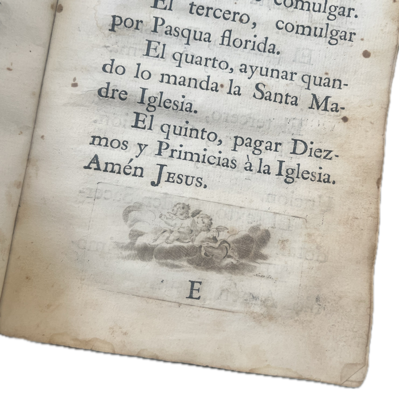 1802. RIPALDA, Gerónimo de. "Catecismo y Exposicion Breve de la Doctrina Christiana" - Imagen 4