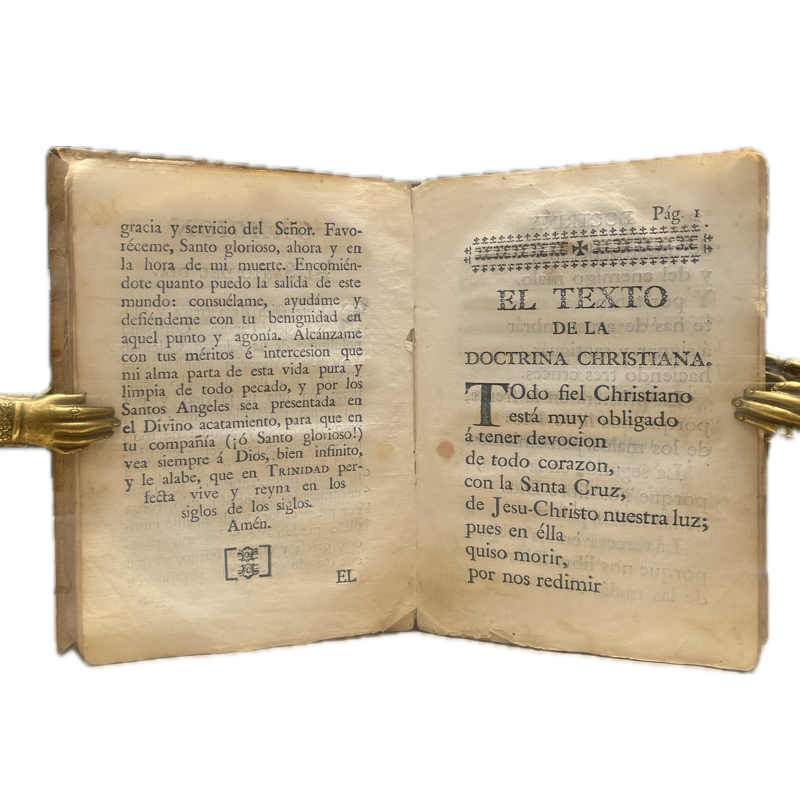 1802. RIPALDA, Gerónimo de. "Catecismo y Exposicion Breve de la Doctrina Christiana" - Imagen 3