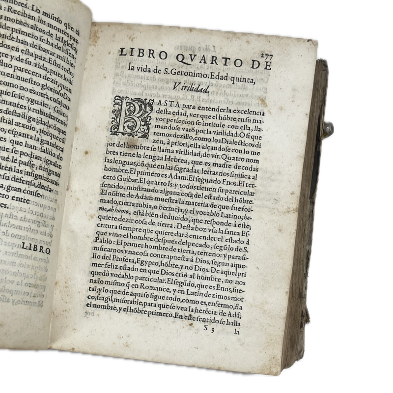 1595 | SIGUENZA, Fray José de "La Vida de S. Geronimo Dotor de la Santa Iglesia" - Imagen 5