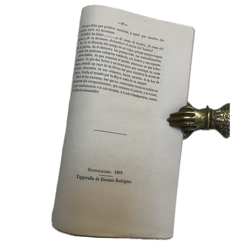 1859. "Los demagogos y sus escritos, o sea contestación al Cuaderno titulado Los Asesinatos de Tacubaya" - Imagen 3